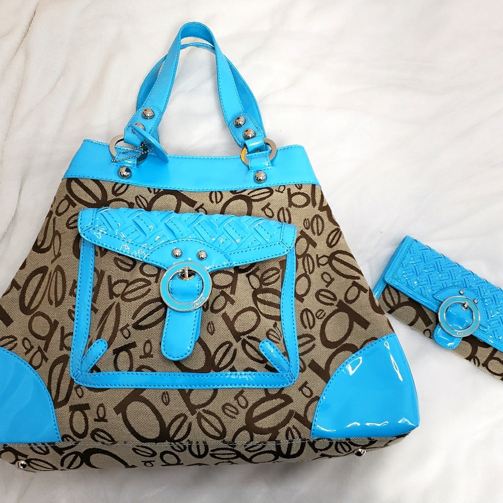Retro Y2K Bebe Handbag and Wallet